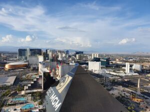 Daytime view of Las Vegas